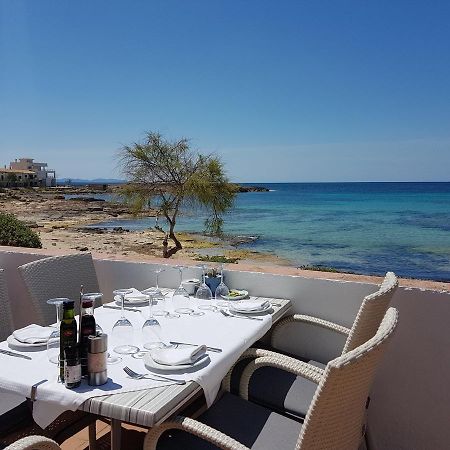 Hostal Restaurante Playa Colonia de Sant Jordi Exterior foto